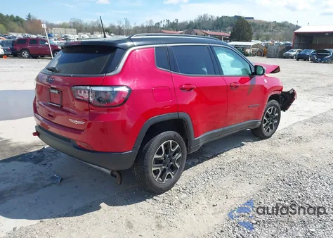 2021 Jeep Compass Trailhawk 4X4 из США, поврежденный, VIN 3C4NJDDB5MT591117